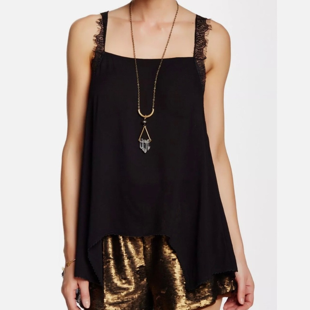 Free People Intimately Doby Lace Camisole